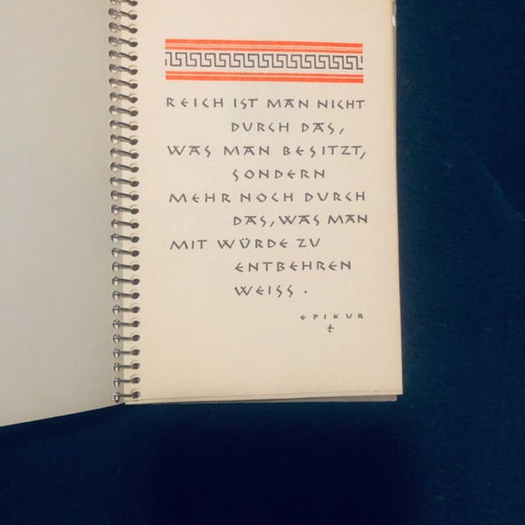 1963 Quellen Griechischer Weisheit mini hardcover - Picture 7 of 11